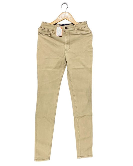 Hollister Khaki Jeans For Women X Small