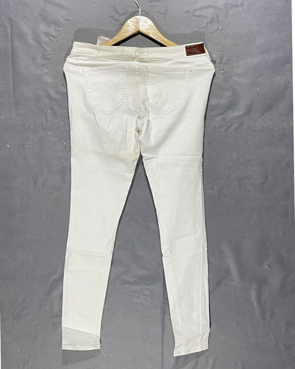 Hollister White Jeans For Women Large