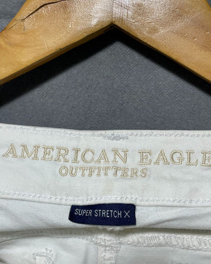 American Eagle White Jeans For Women Medium