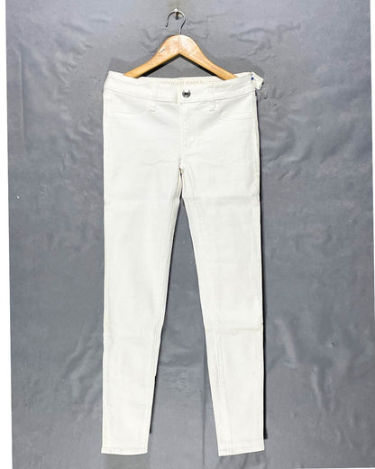American Eagle White Jeans For Women Medium