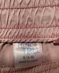 Time And Tru Pink  Jeans For Women Large