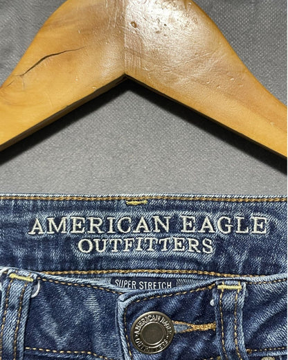 American Eagle Blue Jeans For Women Medium