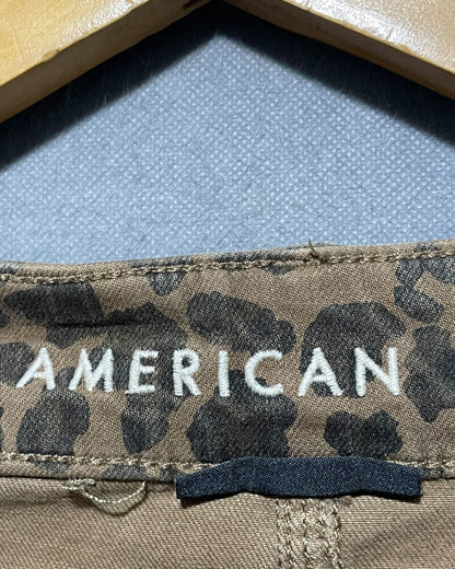 American Eagle Leopard Jeans For Women Small
