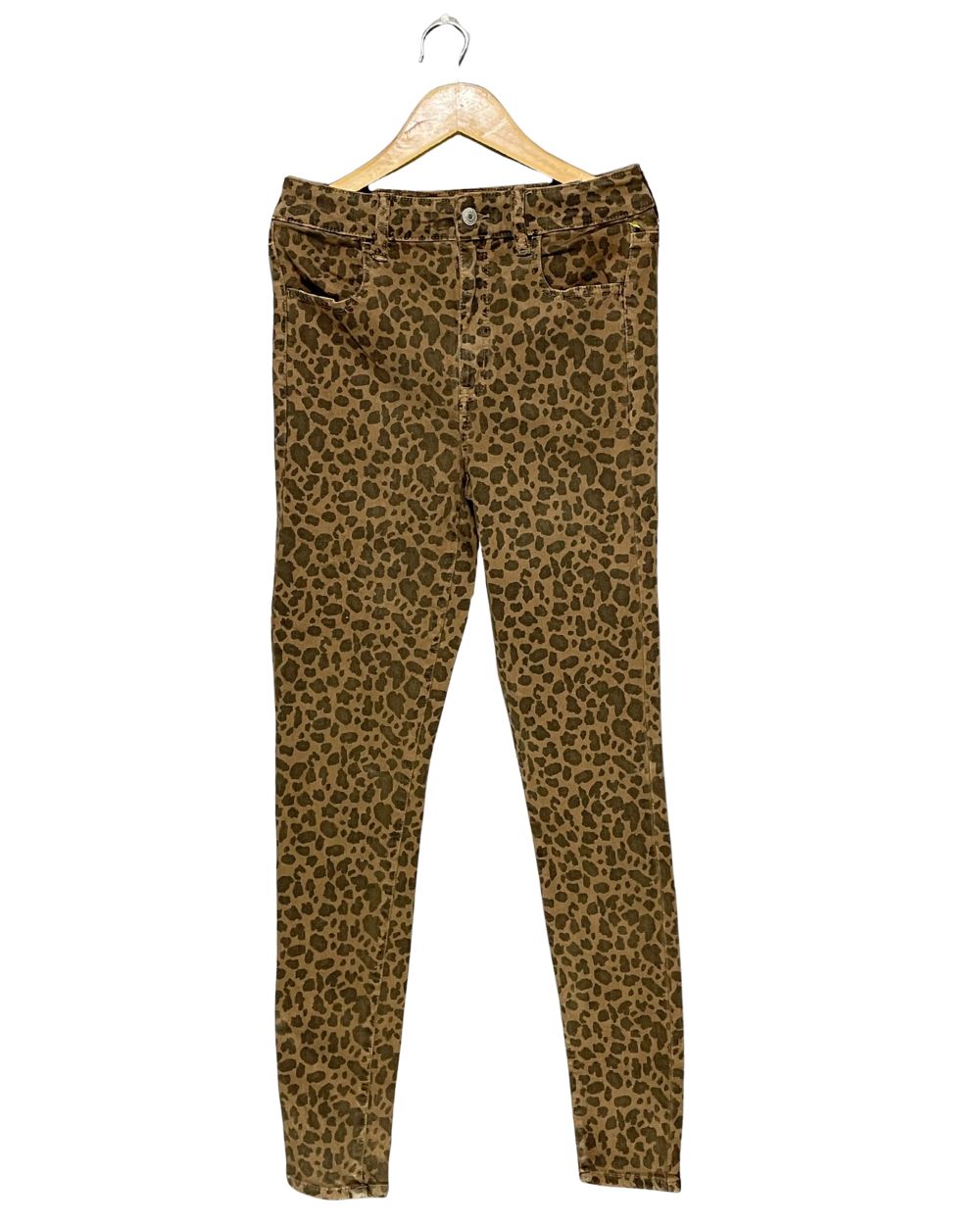 American Eagle Leopard Jeans For Women Small