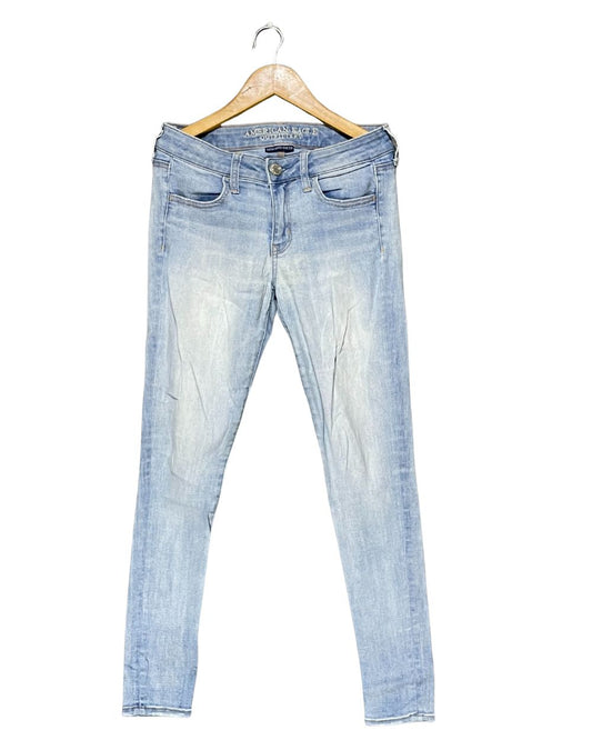 American Eagle Blue Jeans For Women Medium
