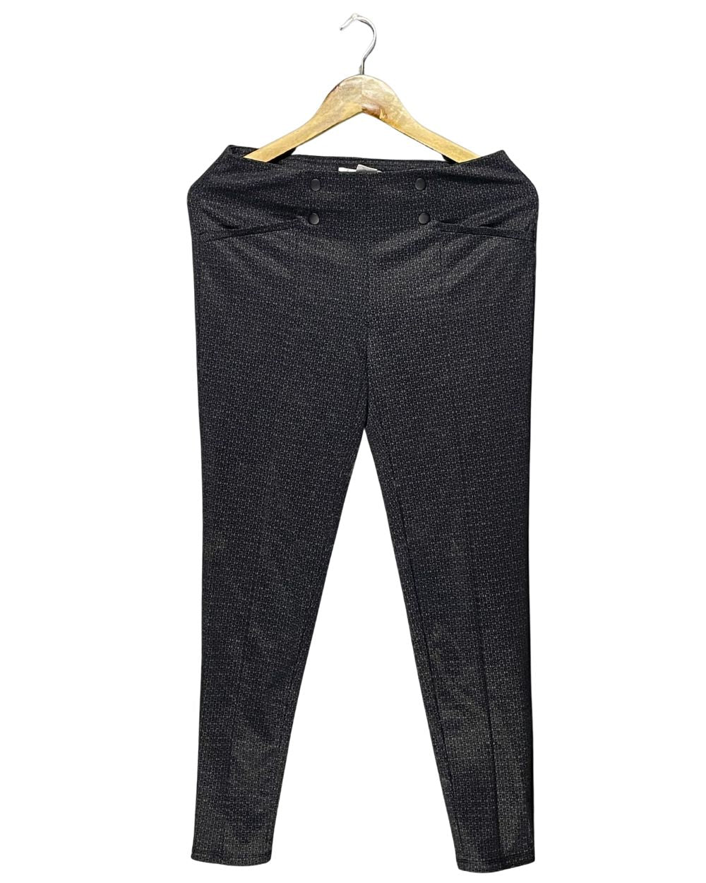 Retrology Black Rayon For Women Large