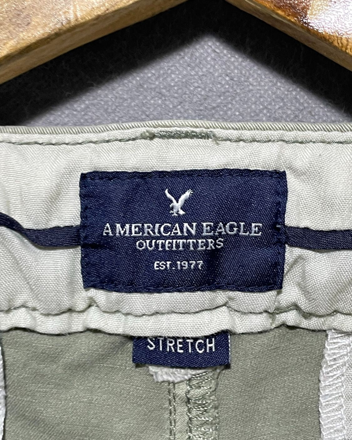 American Eagle Gray Jeans Short For Women Large