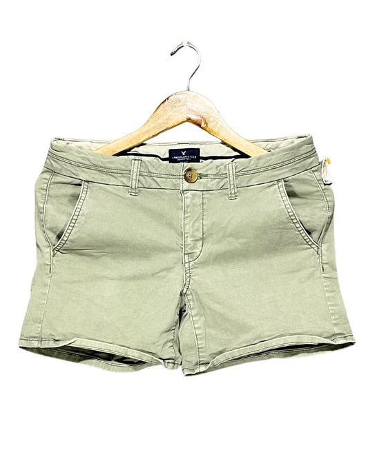 American Eagle Gray Jeans Short For Women Large