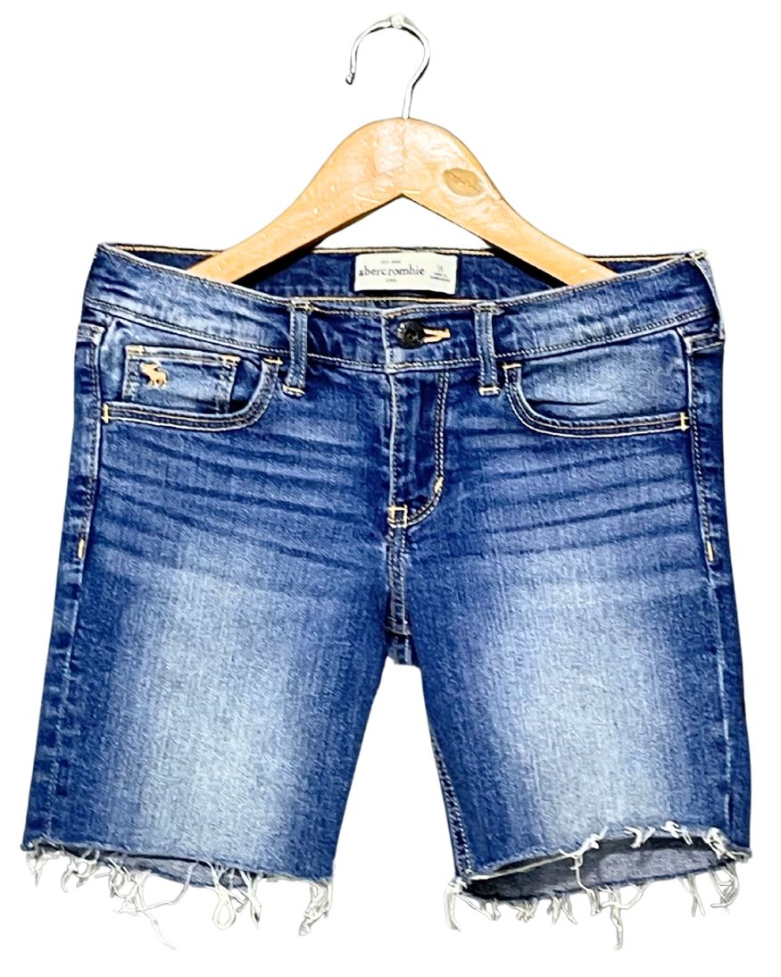 Abercrombie Blue Jeans Short For Women S
