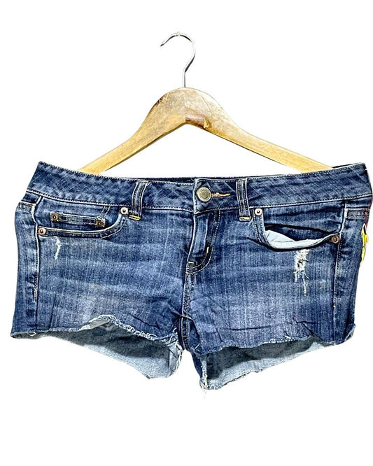 American Eagle Blue Jeans Short For Women Large