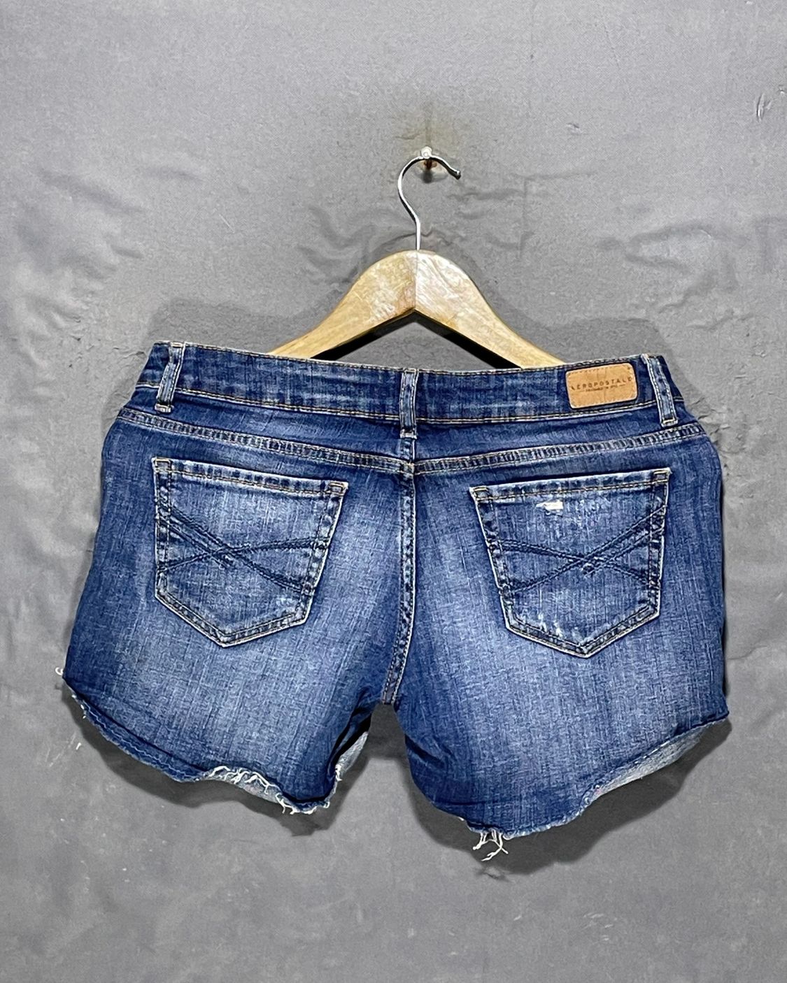 Aeropostale Blue Jeans Short For Women M