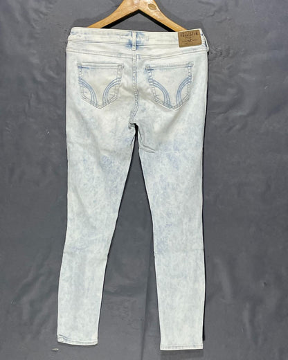 Hollister Blue Jeans For Women Medium