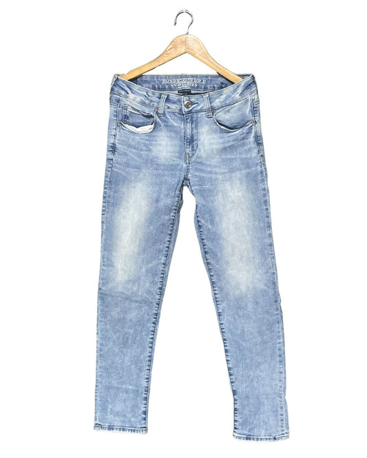 American Eagle Blue Jeans For Women Medium