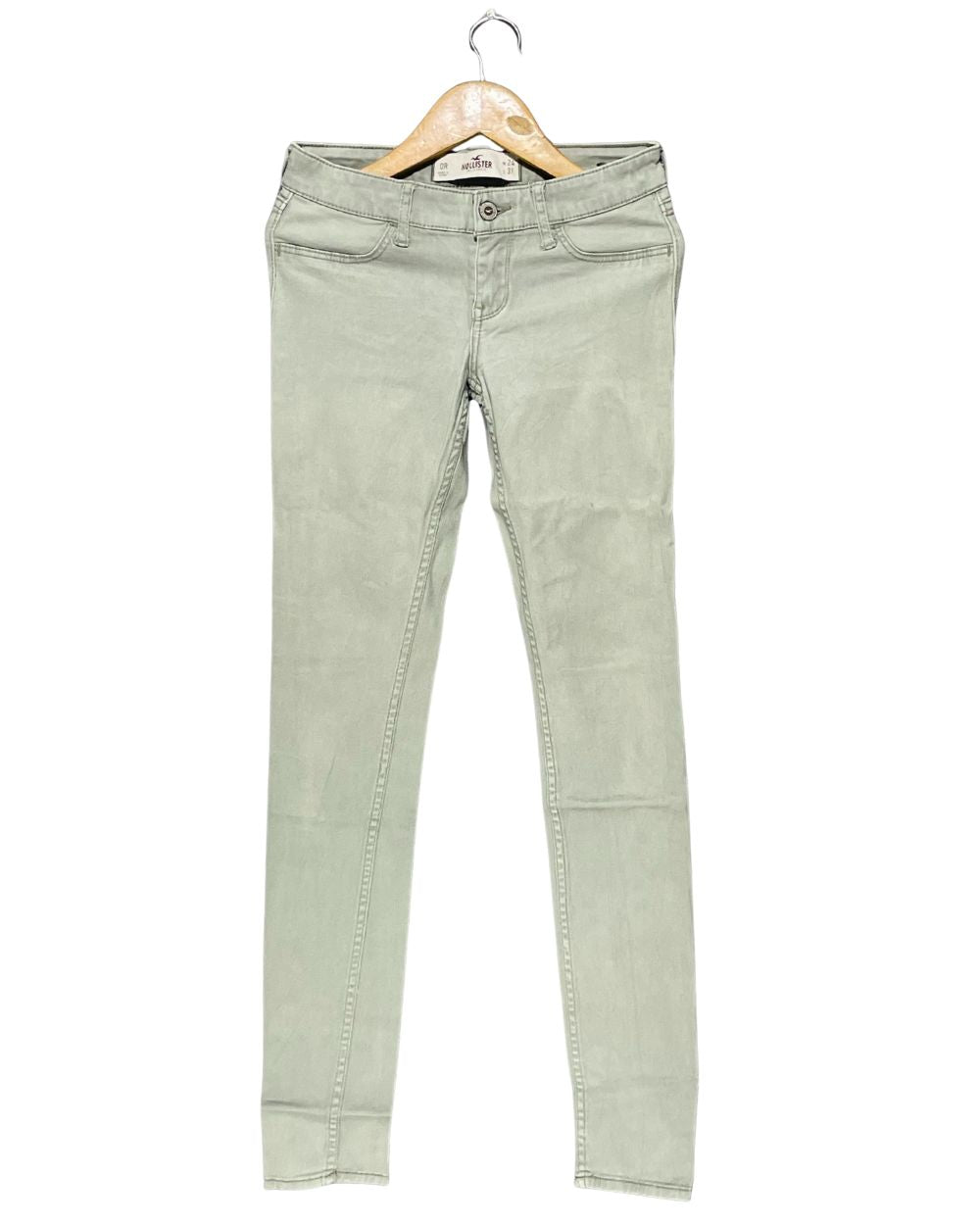 Hollister Gray Jeans For Women Medium