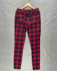 Hi-Rise Super Skinny Blue Jeans For Women Small