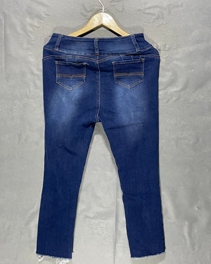 R&F Stitch Blue Jeans For Women Large
