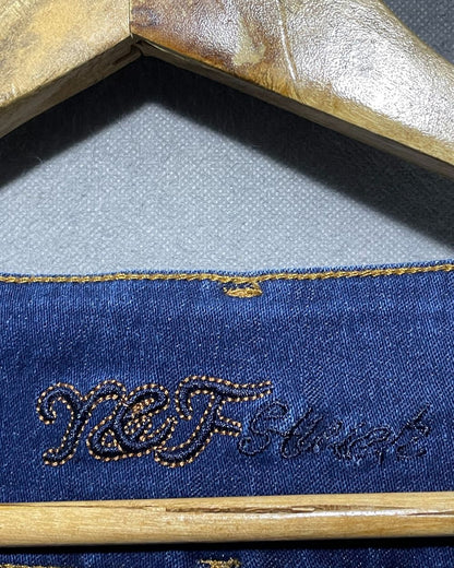 R&F Stitch Blue Jeans For Women Large