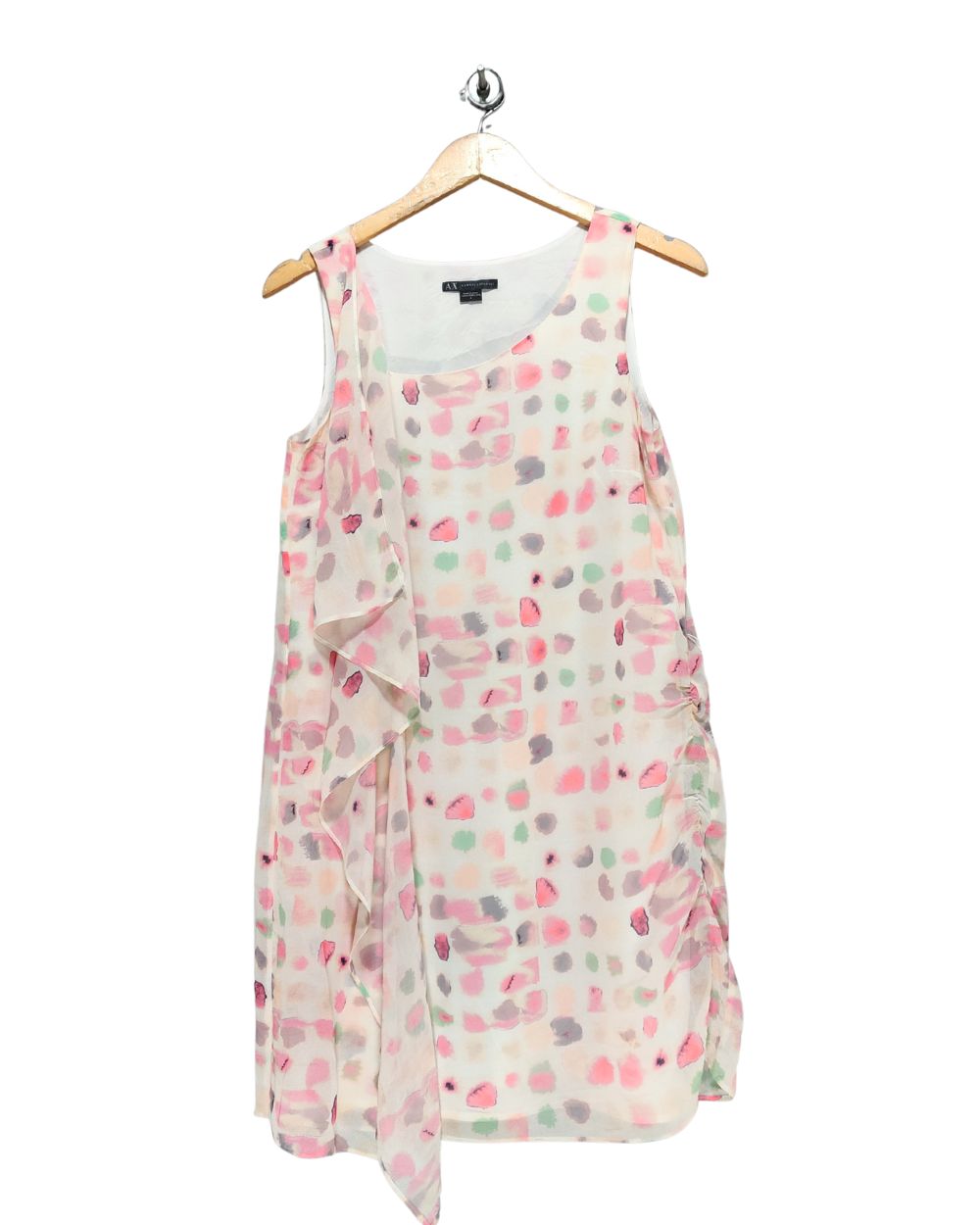 Armani Exchange White Cotton For Women Crop Top M