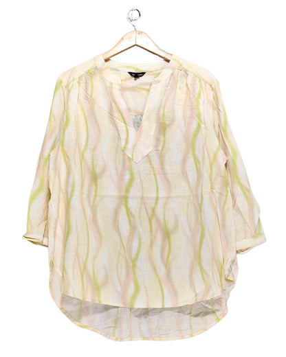 The Limited Cream Cotton For Women Crop Top M