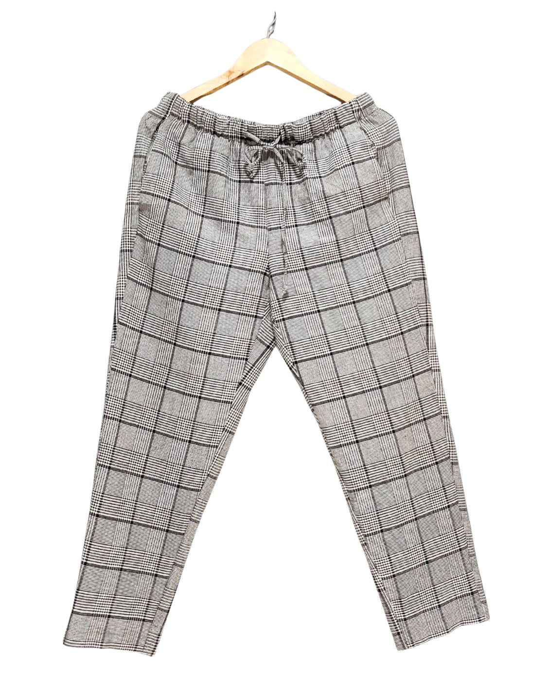 C By One Gray Cotton Plazo For Women M