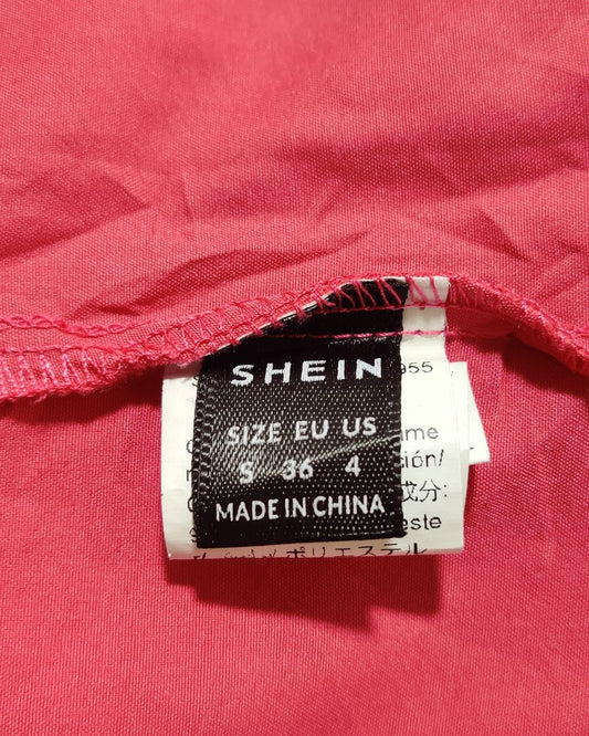 SHEIN Pink For Women Crop Top L
