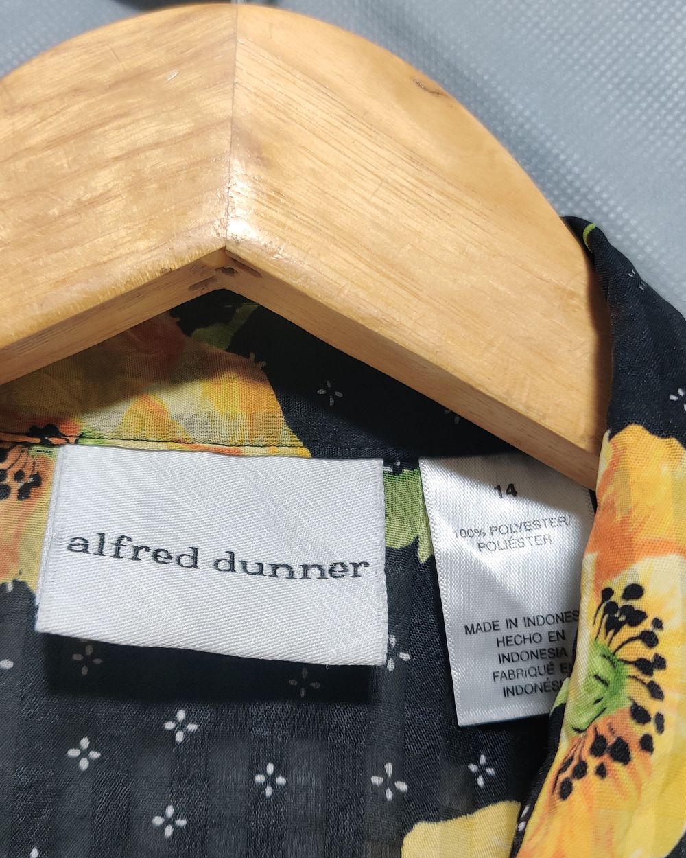 Alfred Dunner Black  For Women Top Shirt XL