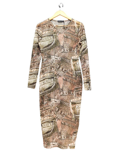 Pretty Little Thing Cream For Women Dresses M