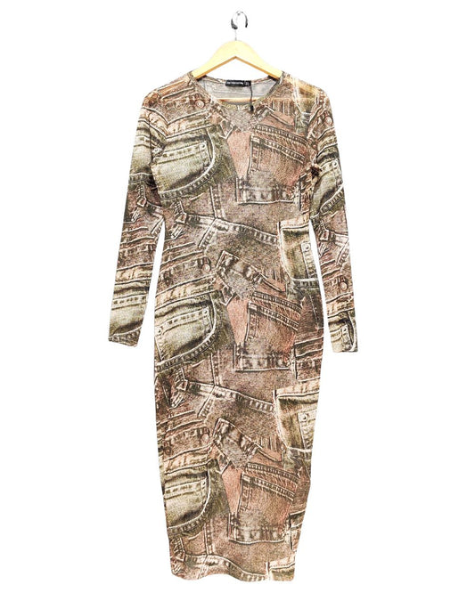 Pretty Little Thing Cream For Women Dresses M