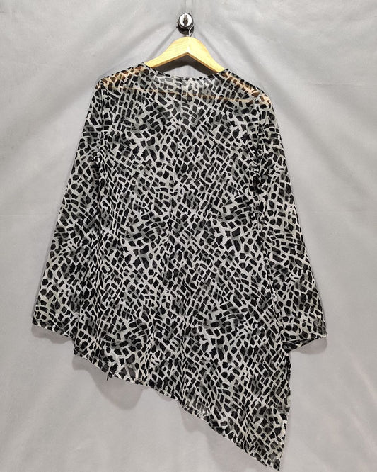 Thrift Queen Black For Women Crop Top L