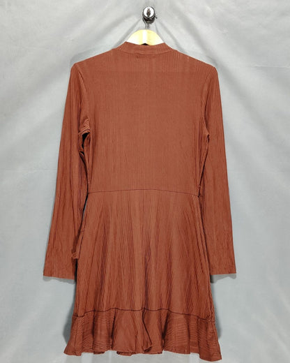 Speechless Brown For Women Dresses L