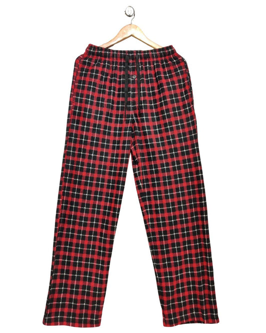 Fruit Of The Loom Red Night Trousers For Woman X Large