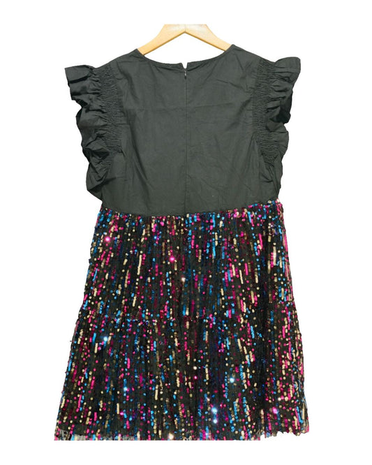 Peach Loue Black Colour For Women Dresses Size M