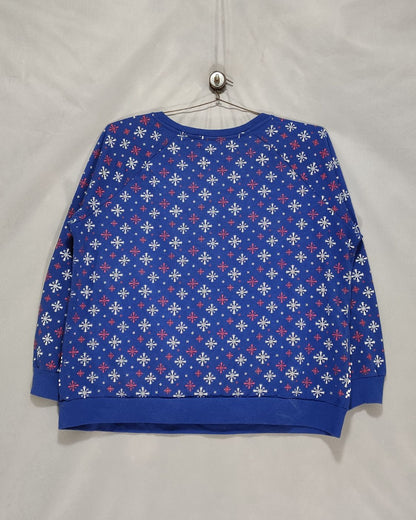 Disney Blue Sweatshirt For Women 3XL