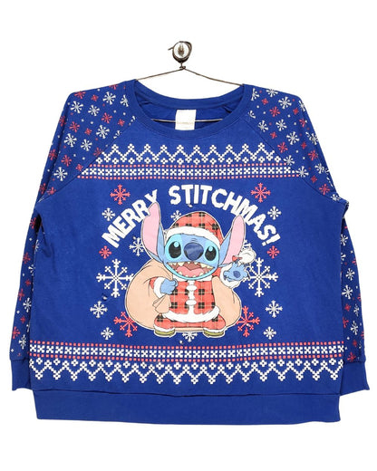 Disney Blue Sweatshirt For Women 3XL