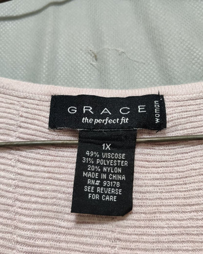 Grace Pink Sweatshirt For Women XL