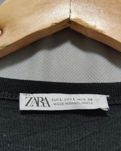 Zara Black Sweater For Women Large