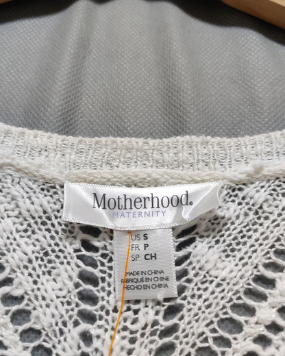 Motherhood White Sweater For Women Small