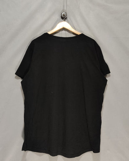 General Standard Black Cotton T Shirt For Women XX Large