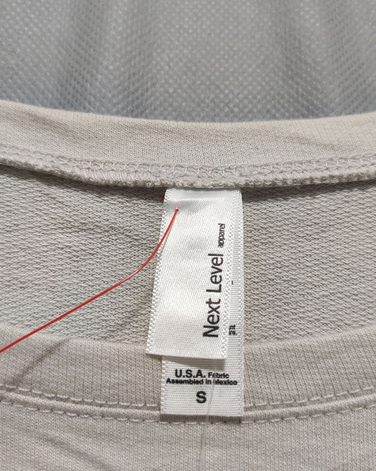 Round Barn Cream Cotton T Shirt For Women S