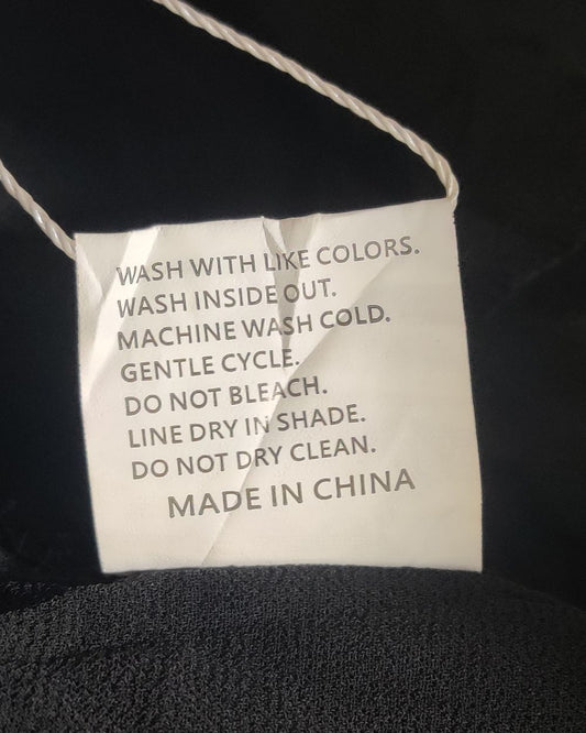 Tanou Black For Women Crop Top M