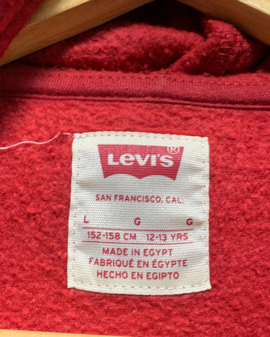 Levi's Red Hoodie For Women L