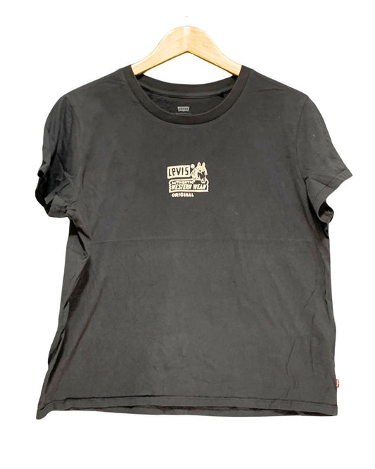 Levi's Gray Cotton T Shirt For Women XL