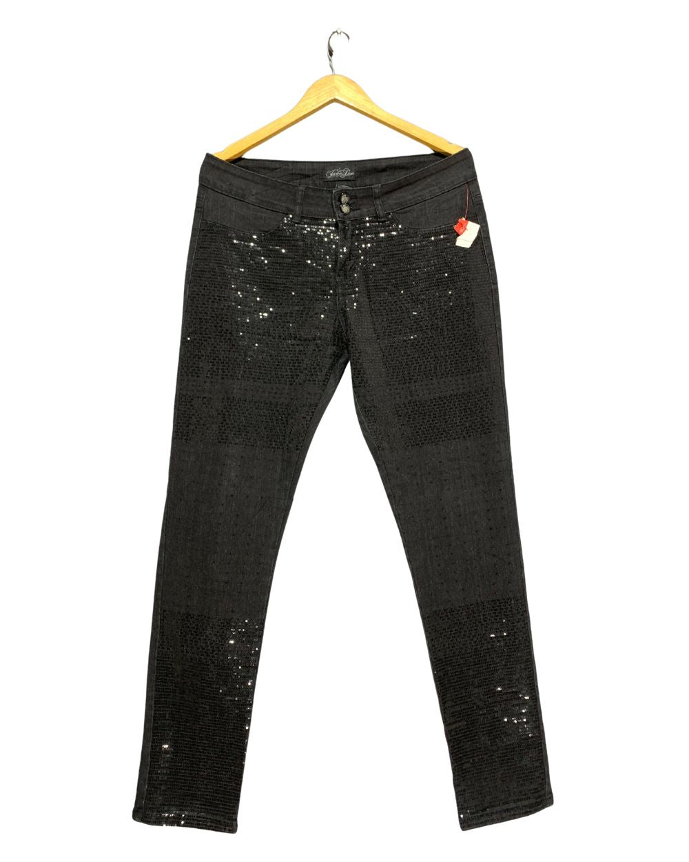 Jane Doe Black Jeans For Women XL