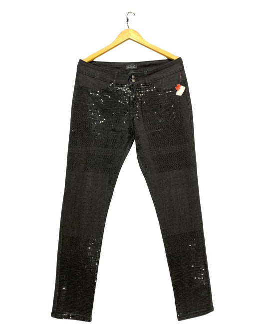 Jane Doe Black Jeans For Women XL