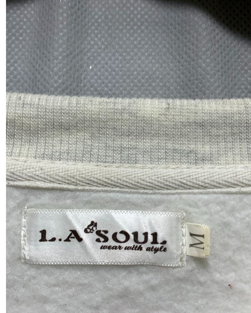 L.A Soul White Sweatshirt For Women Medium