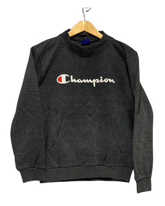 Champion  Black Sweatshirt For Women Large