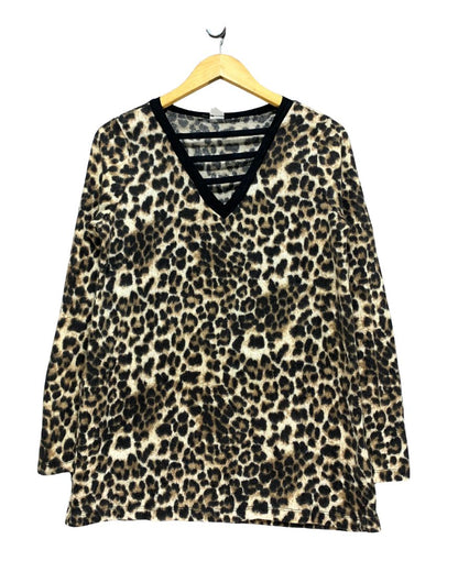 Glitzy Girlz  Leopard Sweatshirt For Women Small