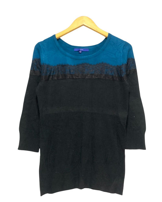 APT.9  Blue Sweatshirt For Women Medium