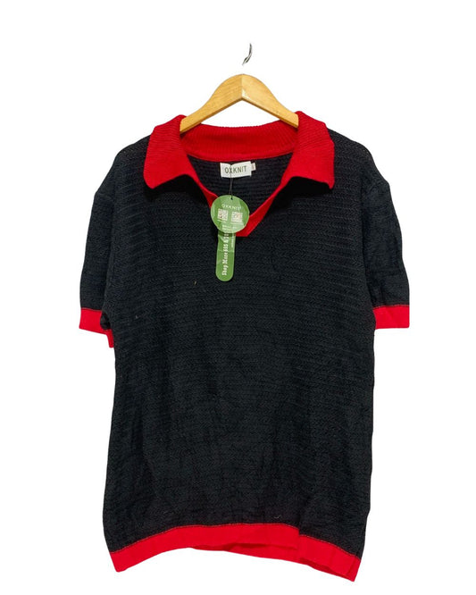 Oxknit Black Sweater For Women Large