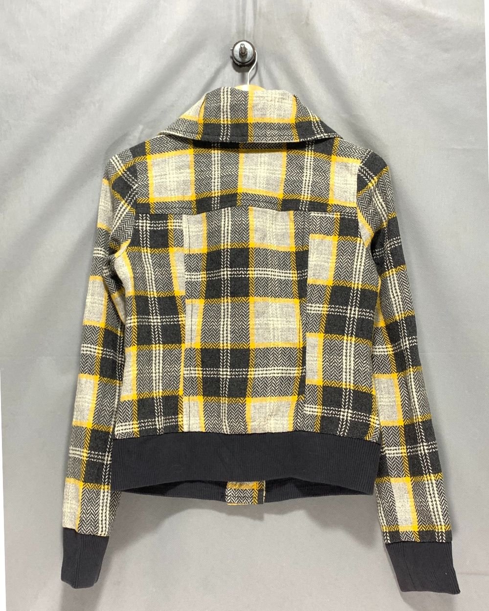 Rubbish Gray Zipper For Women Medium